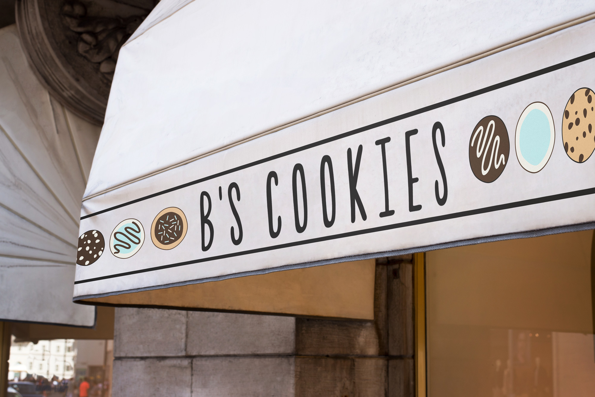 Bs Cookies Business sign