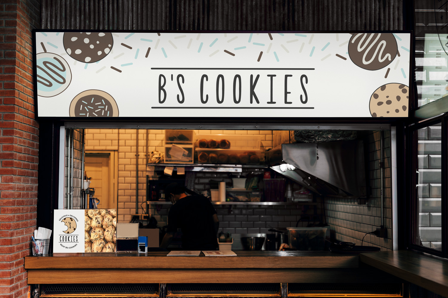 Bs Cookies sign