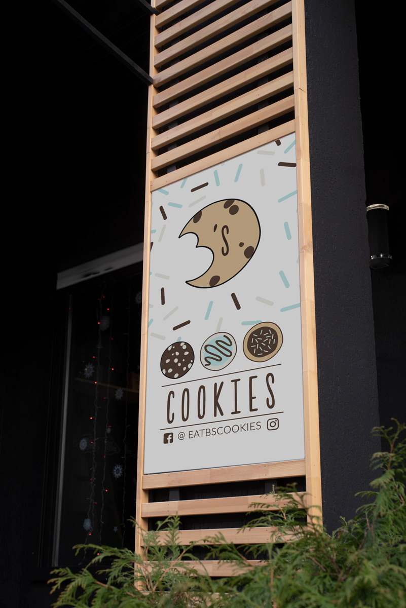 Bs Cookies ad sign