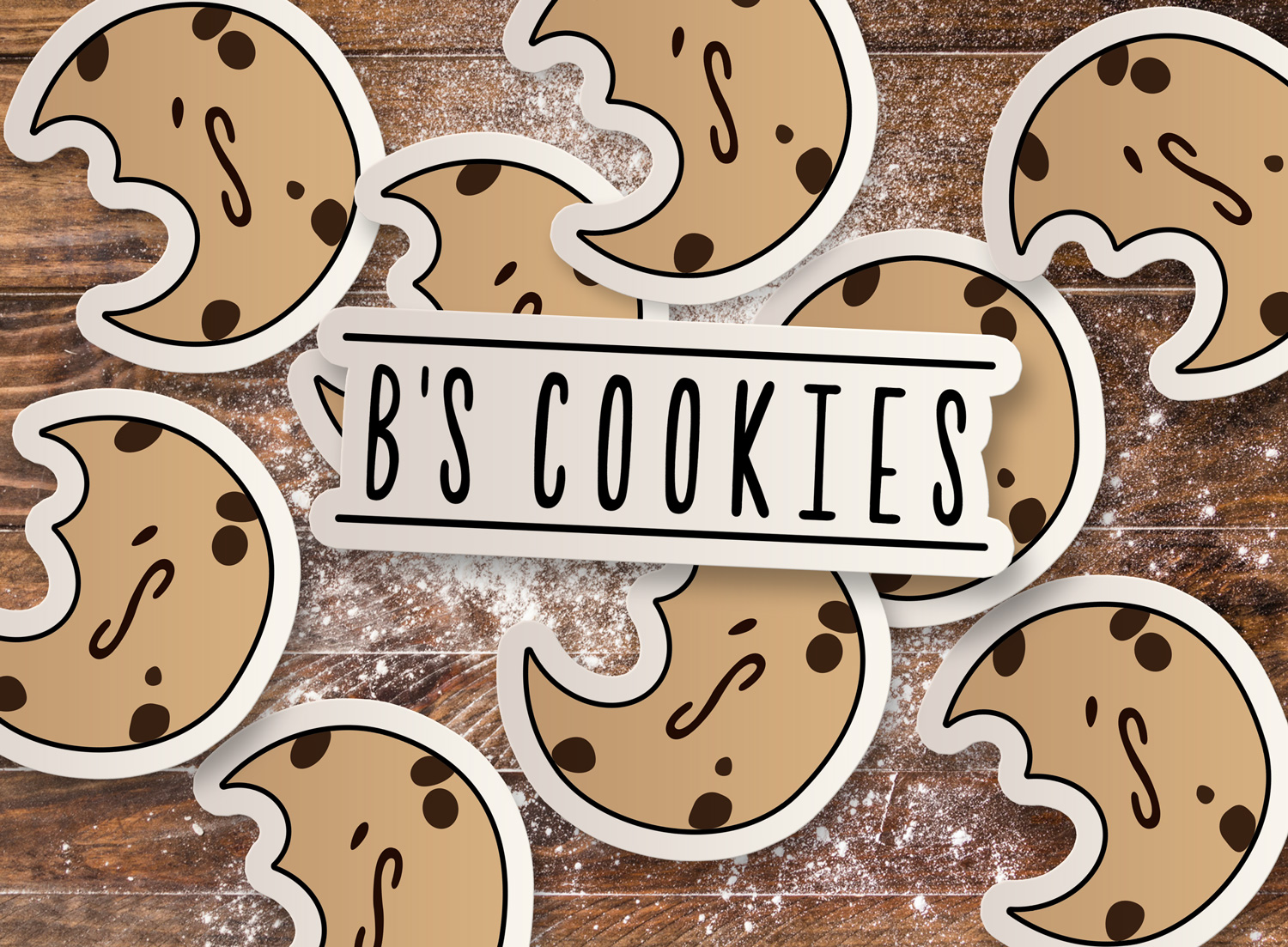 Bs Cookies stickers logo